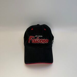Reebok Atlanta Falcons NFL Hat Cap Embroidered‎ Logo Adjustable Black